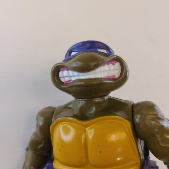 Vintage 1990 TMNT Donatello Action Figure - Mirage Studios - Playmates Toys - Picture 2 of 6